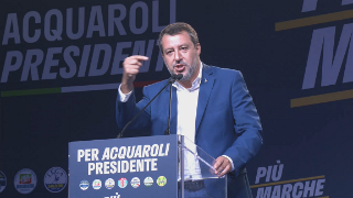 Matteo Salvini ad Ancona: "Più sicurezza e lotta all’immigrazione irregolare"